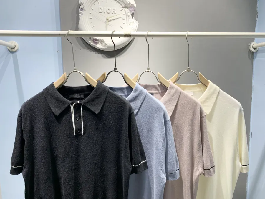 P205 PRD Grained Calfskin Polo Shirt