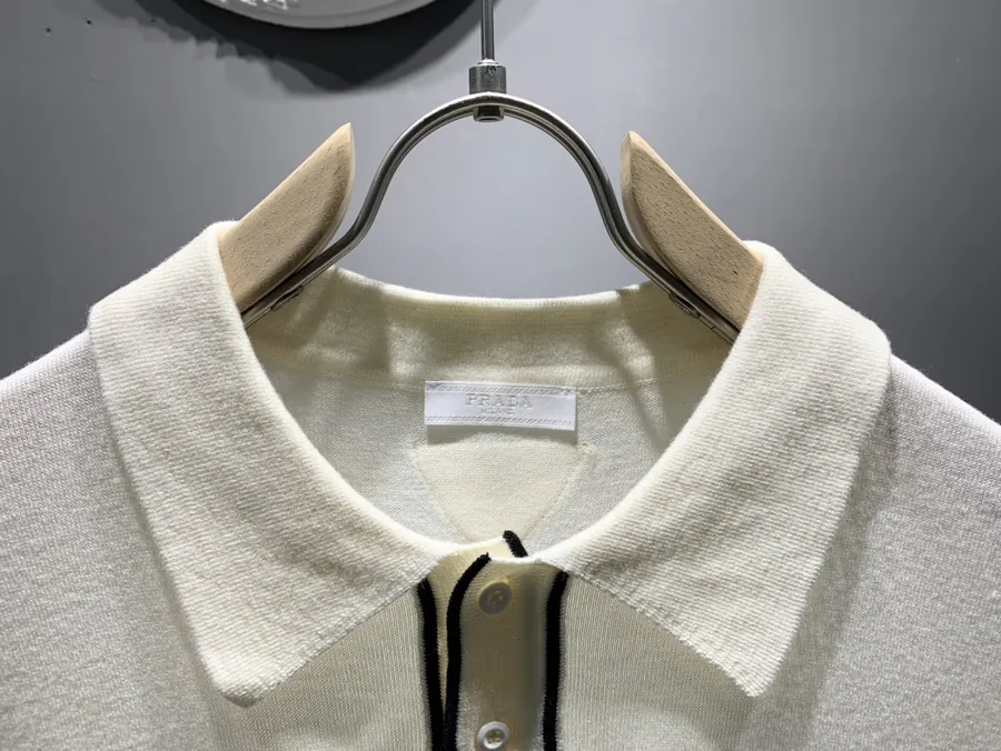 P205 PRD Grained Calfskin Polo Shirt