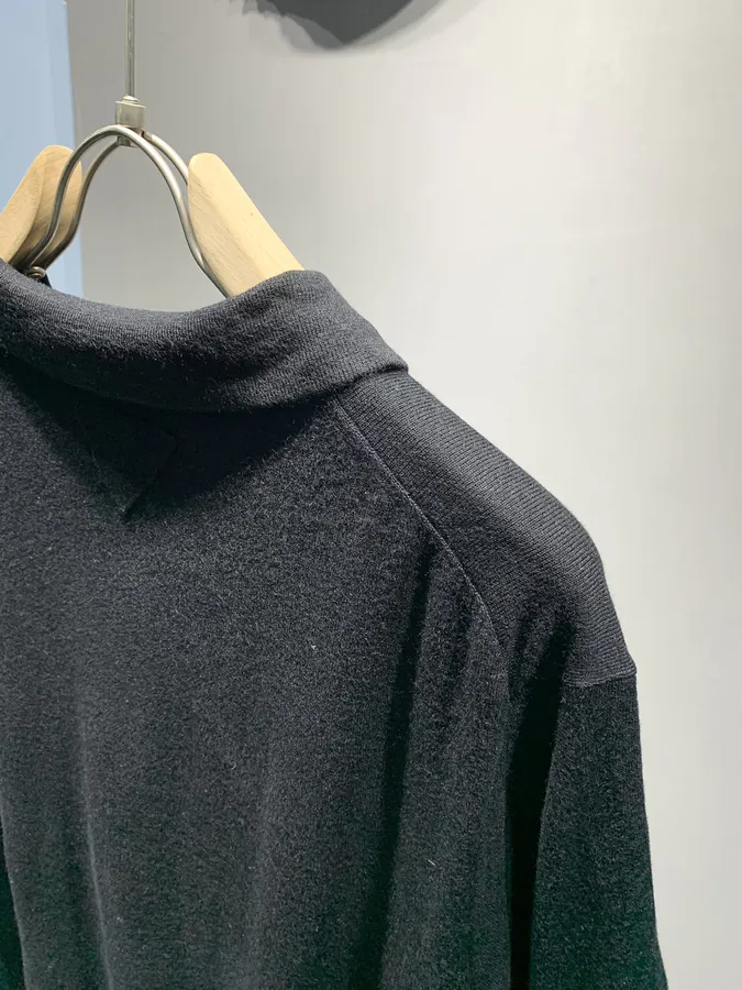 P205 PRD Grained Calfskin Polo Shirt