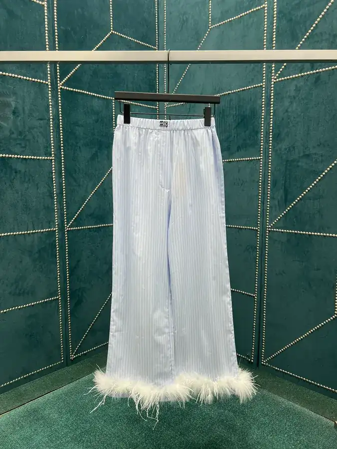 MIUMIU 25ss New Casual Pants