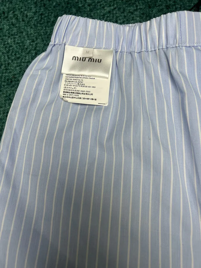 MIUMIU 25ss New Casual Pants