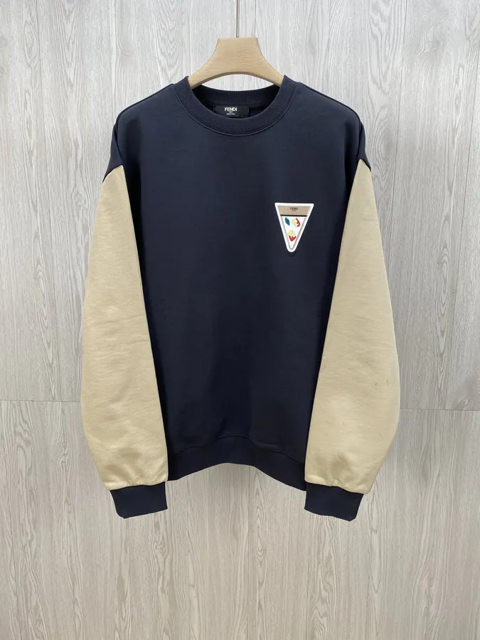 FD Fun Triangle Print情侣款 Cotton Hoodie