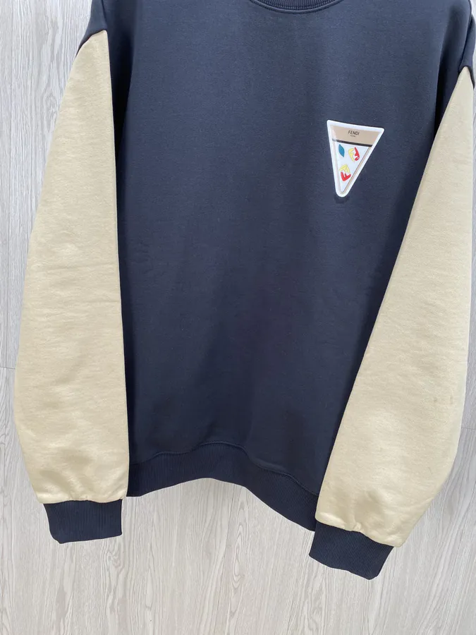 FD Fun Triangle Print情侣款 Cotton Hoodie