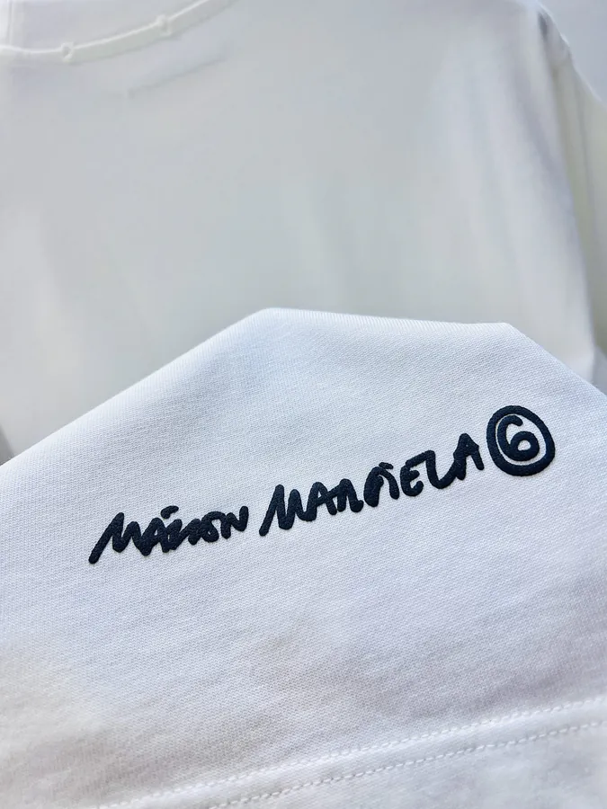Maison Margiela Hand Drawn Print T Shirt SMLXL, Black & White, Unisex