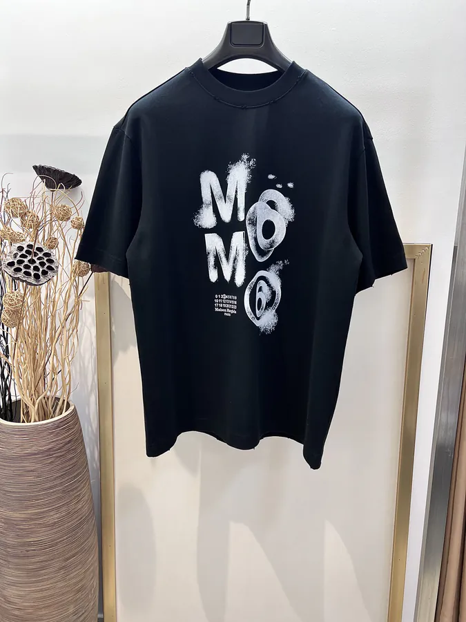 Maison Margiela Hand Drawn Print T Shirt SMLXL, Black & White