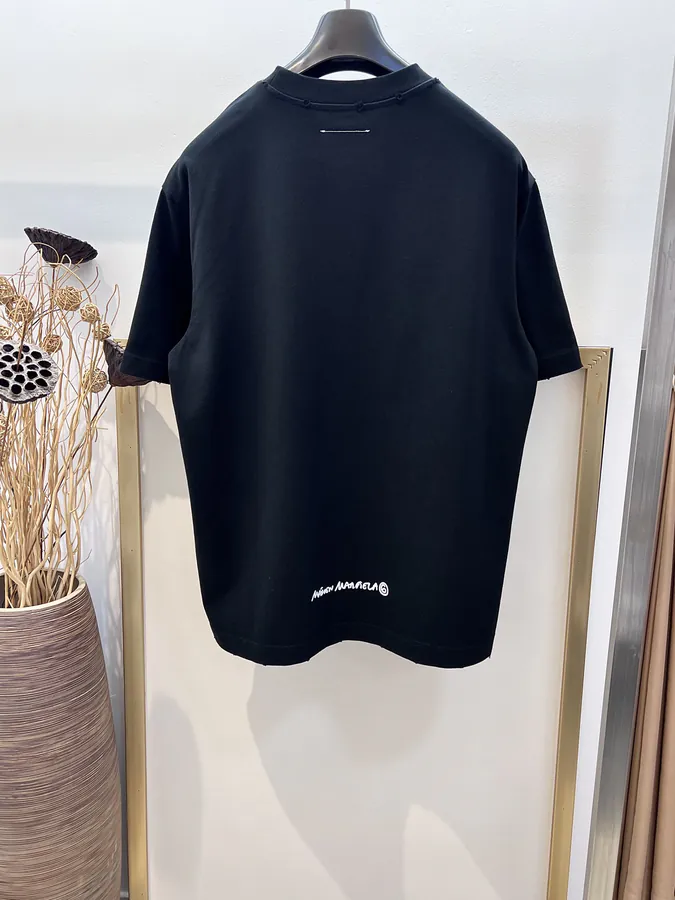 Maison Margiela Hand Drawn Print T Shirt SMLXL, Black & White