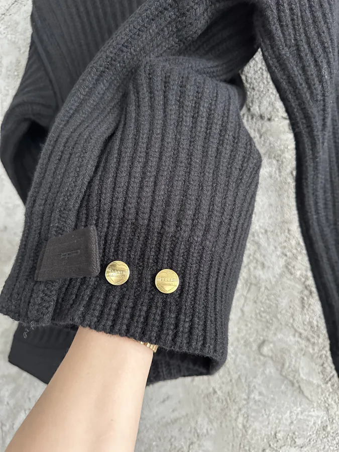 P400 Sacai x Carharrt 2024ss Collaboration Wool Knit Sweater