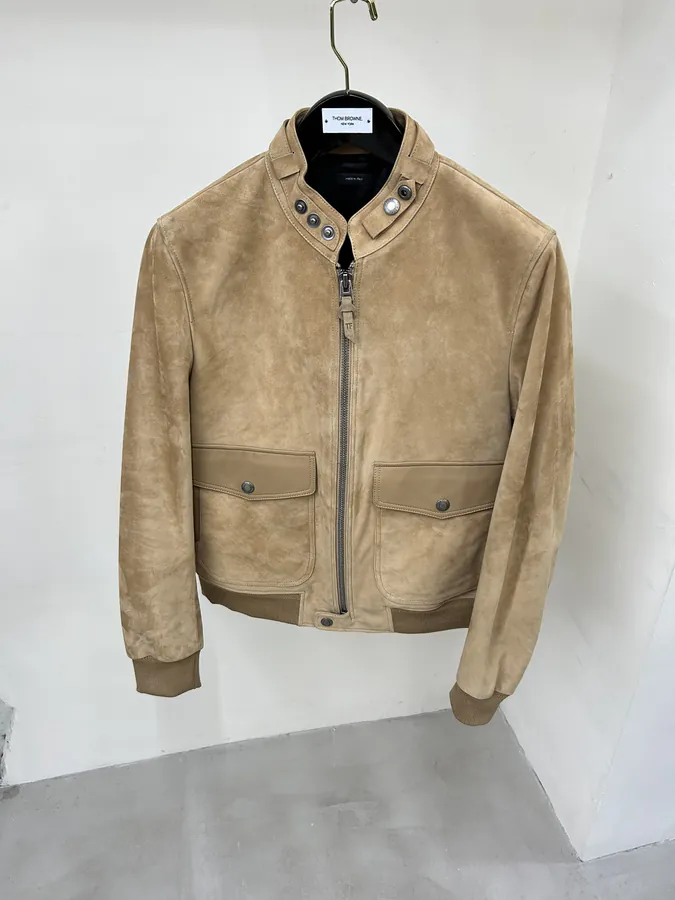 Tom Ford 2023 New Collection Suede Jacket