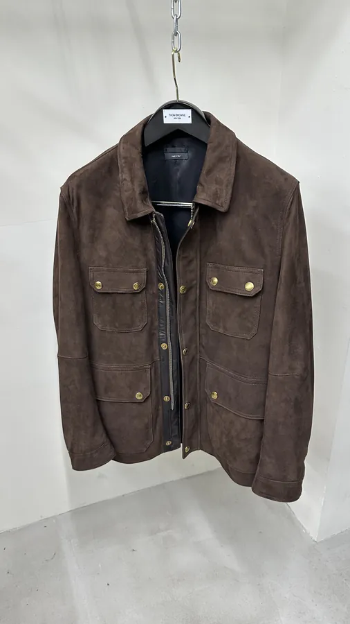 TOM FORD New Arrival Mixed Goat Leather Jacket