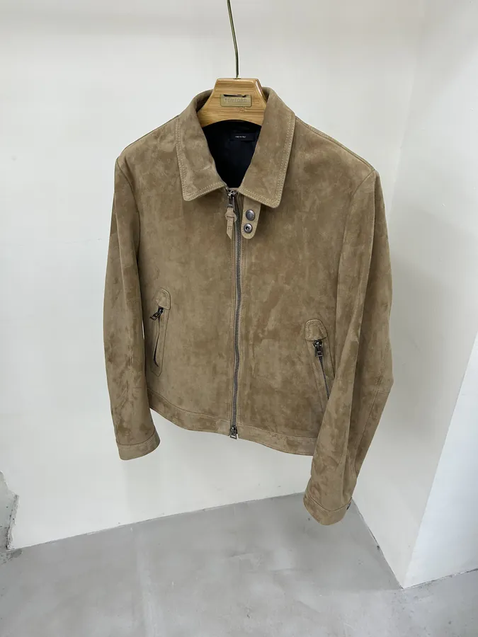 Tom Ford Zipped Leather Jacket