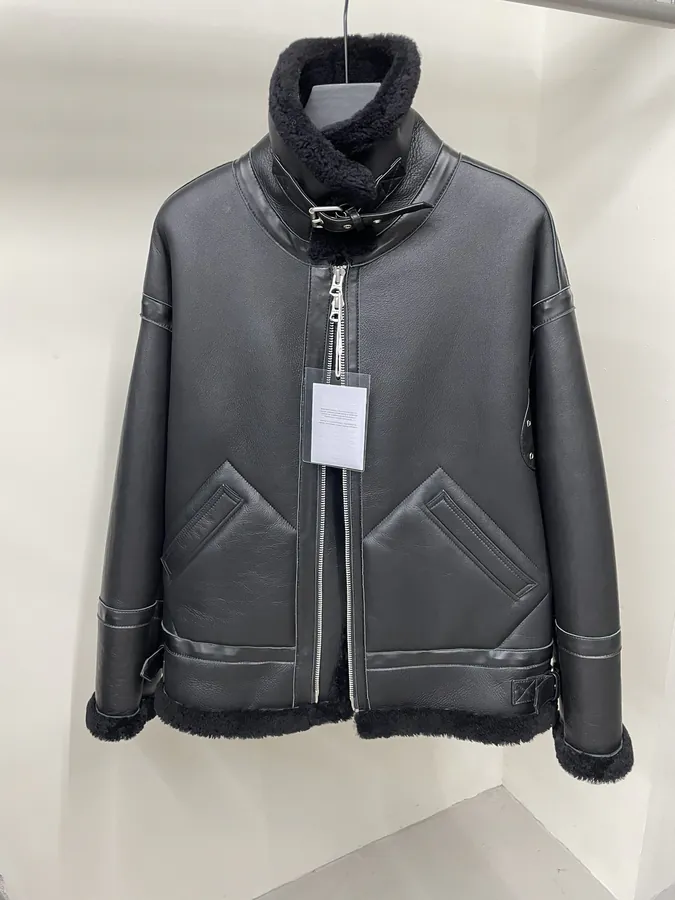 ACNE 皮毛一体外套 M 3XL