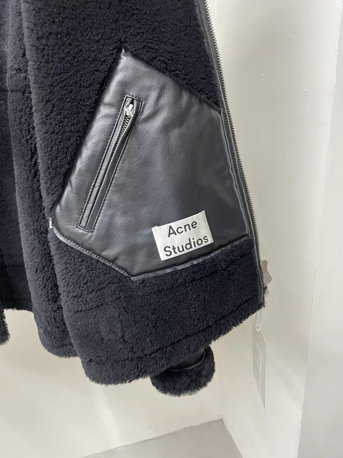 ACNE 皮毛一体外套 M 3XL