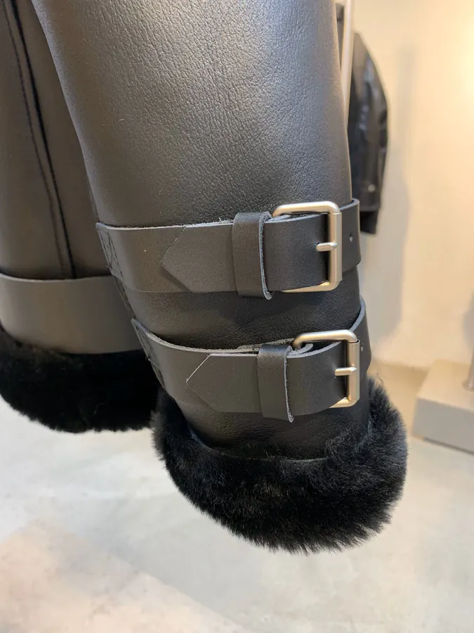 ACNE 皮毛一体经典款 情侣款