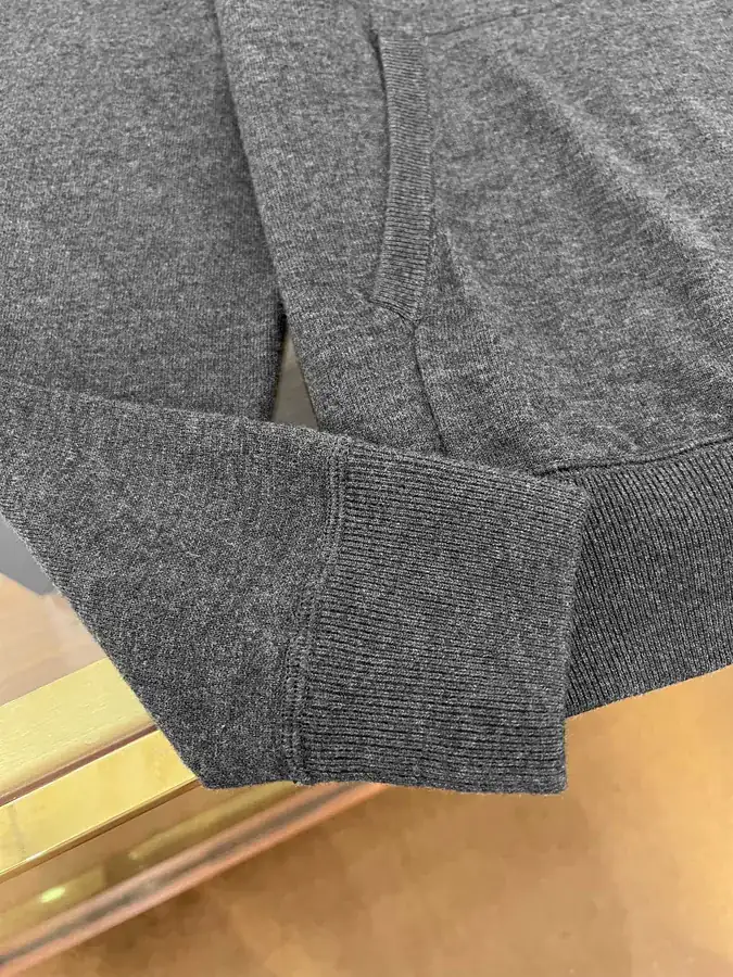 D.G 24AW秋冬新款 Hoodie Wool Sweater with Classic Logo