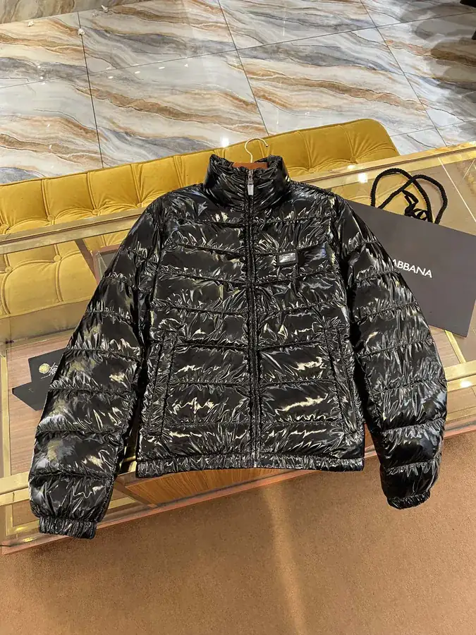D.G. 24AW Autumn Winter New Coat with Classic Small Iron Logo