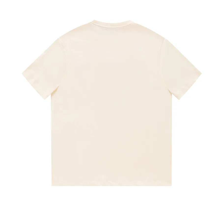 GU Logo Print T Shirt with Matching Rib Knit Official Quality