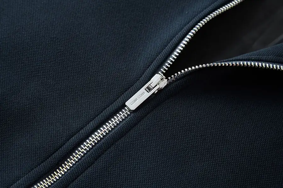 MiuMiu Composite Jersey Zip Up Hooded Jacket