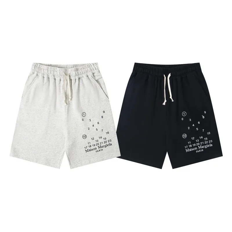 Maison Margiela Digital Mischief Embroidered Tuck Top Shorts