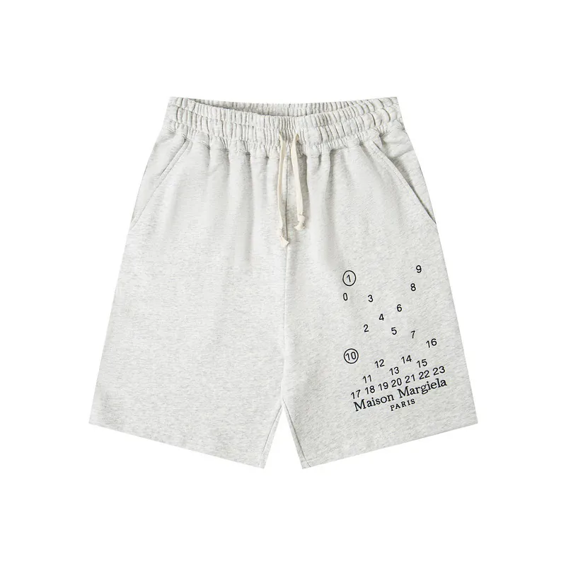 Maison Margiela Digital Mischief Embroidered Tuck Top Shorts