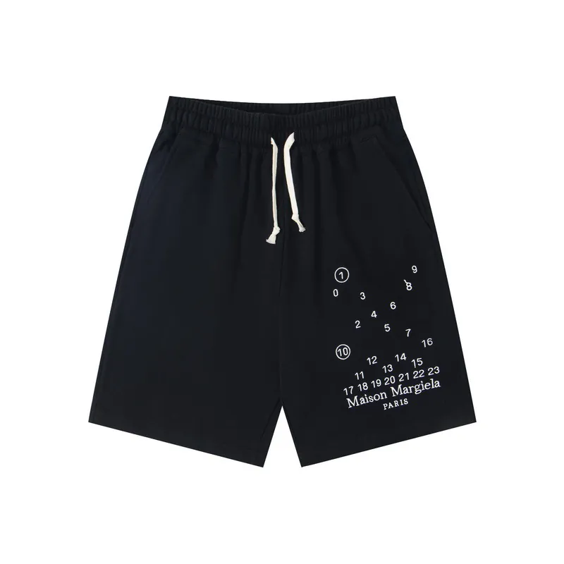 Maison Margiela Digital Mischief Embroidered Tuck Top Shorts
