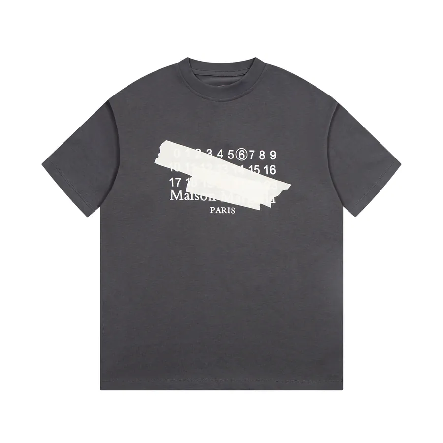 Maison Margiela Irregular Tape Digital Calendar T Shirt