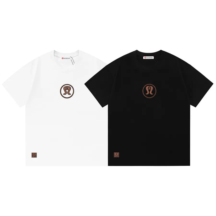 2025 New Lululemon Short Sleeve T Shirt with Embroidered Logo