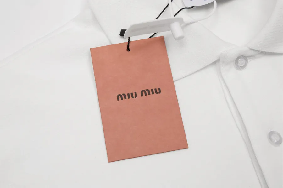 Miumiu New Collection Polo Shirt with Logo