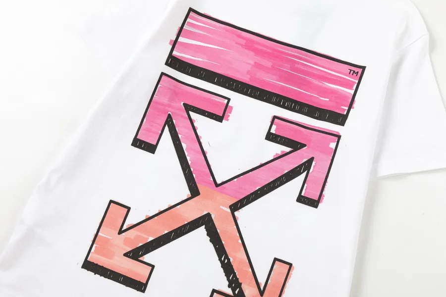 OFF WHITE 2025 Early Spring New Arrival Short Sleeve T Shirt