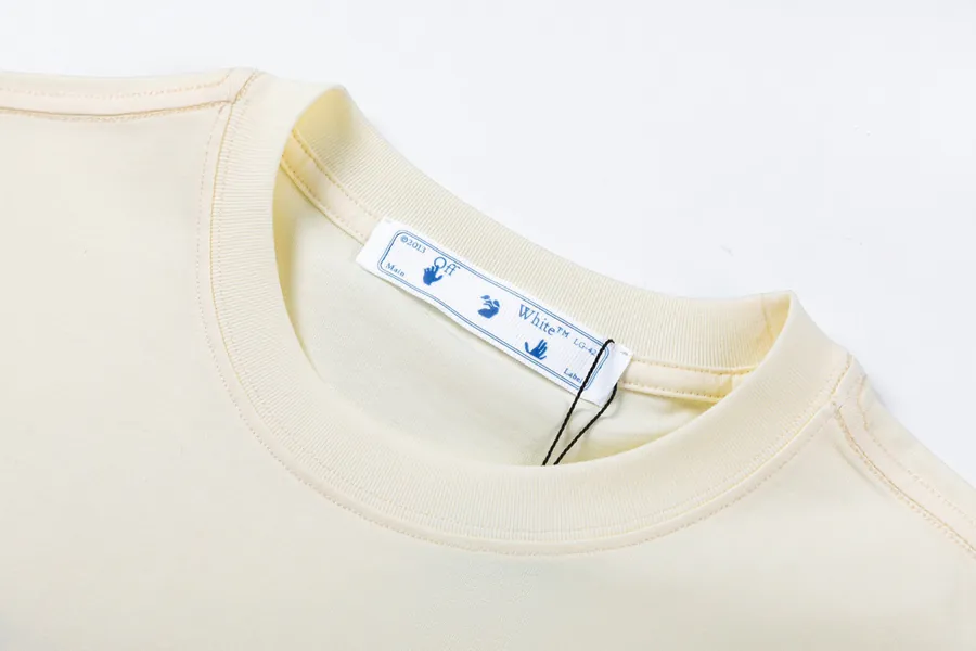 OFF WHITE 2025 Early Spring New Arrival Short Sleeve T Shirt
