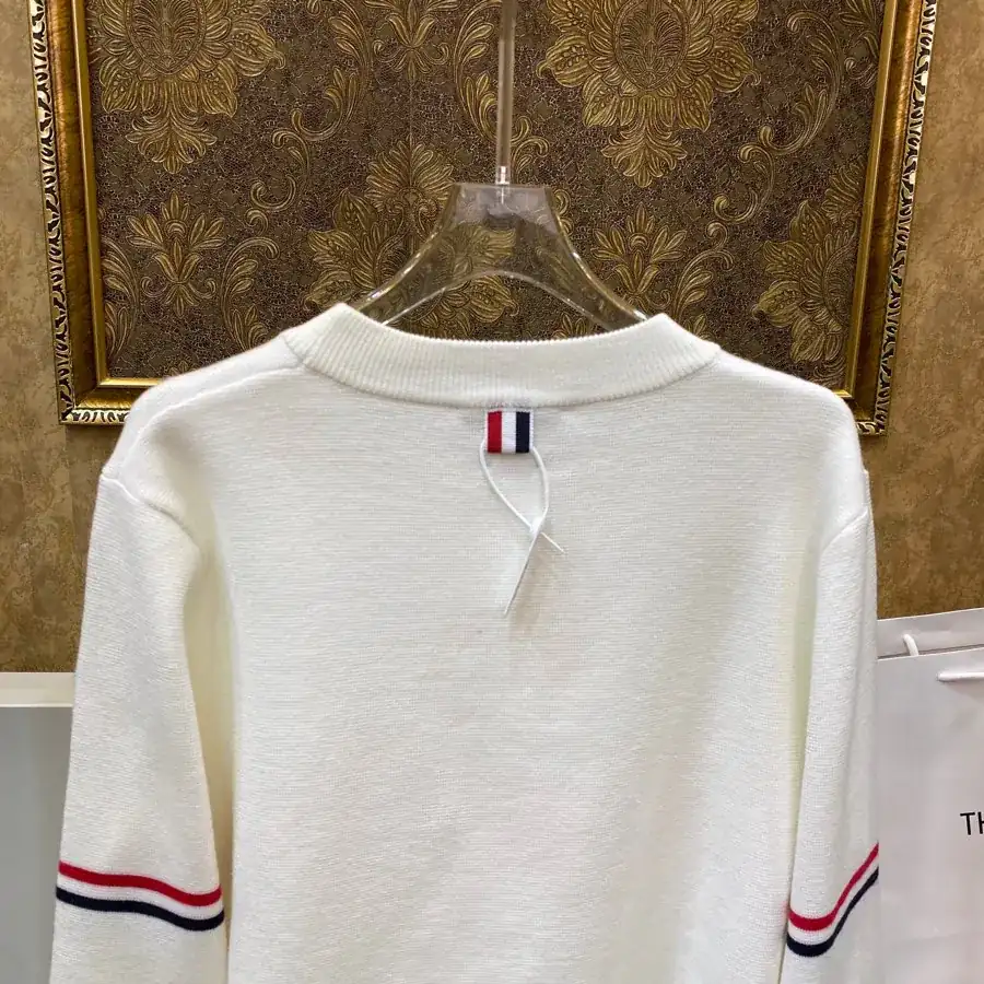 TB 2021 New Collection Cotton Crewneck Sweater for Men and Women