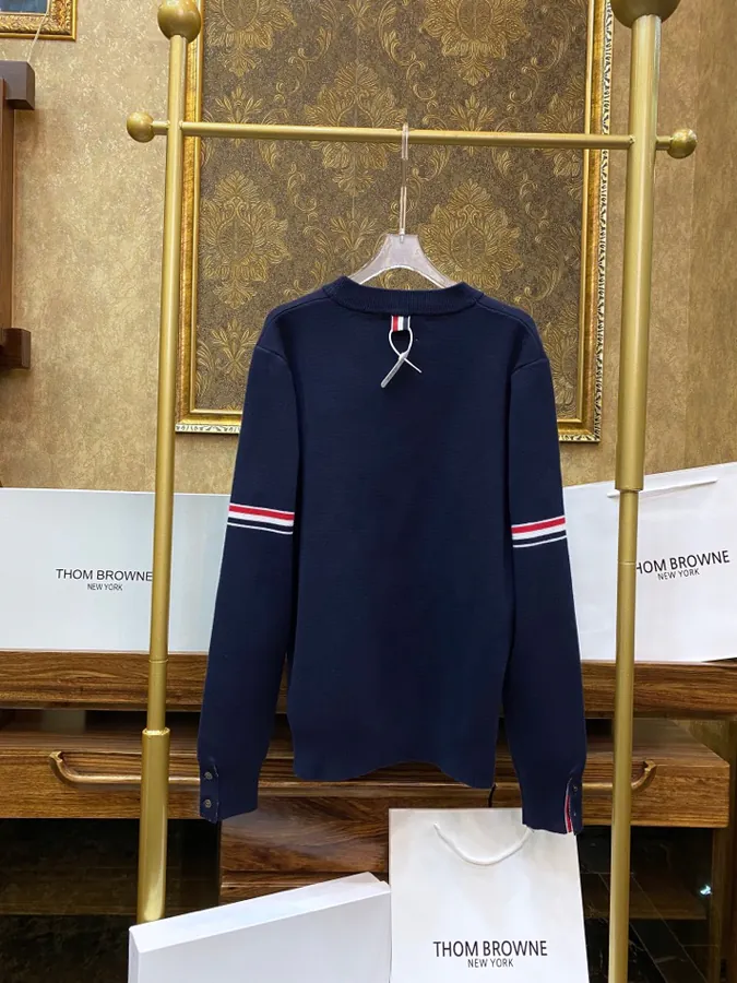 TB 2021 New Arrival Cotton Round Neck Sweater for Men and Women