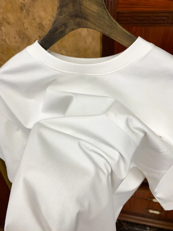 FE&NDI Premium Short Sleeve T Shirt with Triple Stitching