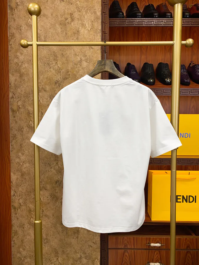 FE&NDI Premium Short Sleeve T Shirt with Triple Stitching
