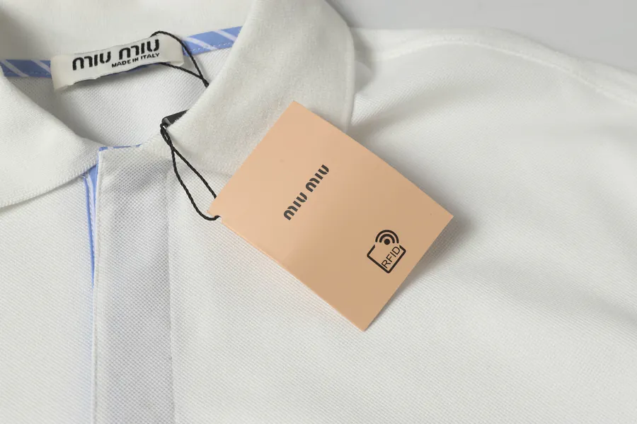 Miu Polo 2025SS Season, Trendy Style, Classic Fit