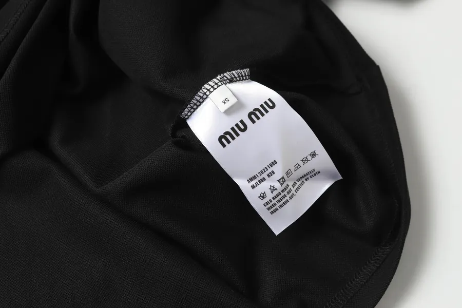 Miu Polo 2025SS Season, Trendy Style, Classic Fit