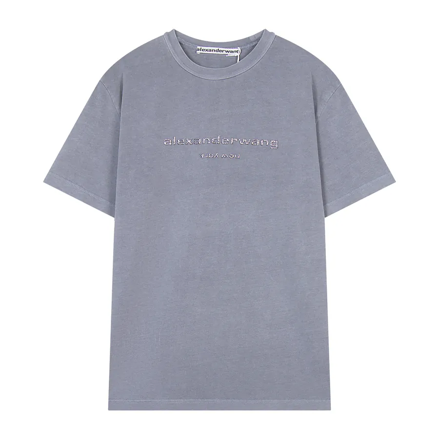 Alexander Wang 闪粉短袖 复古蓝 & 水泥灰