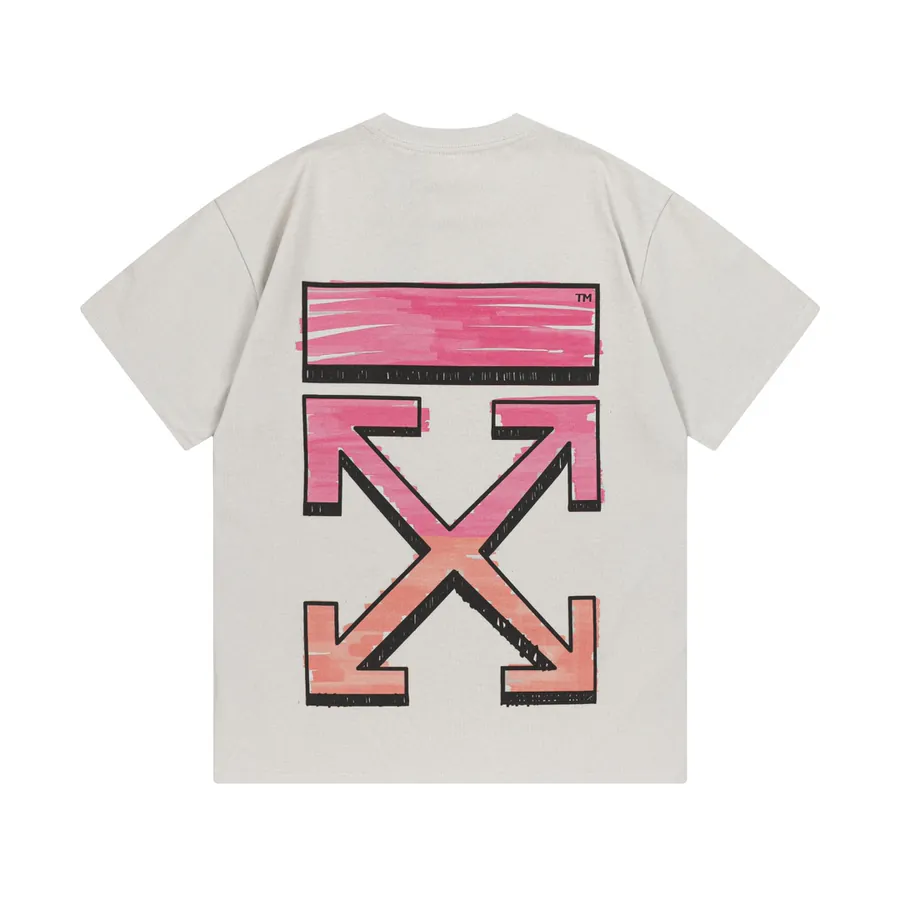 OFF WHITE 2025 Early Spring New Arrival Short Sleeve T Shirt