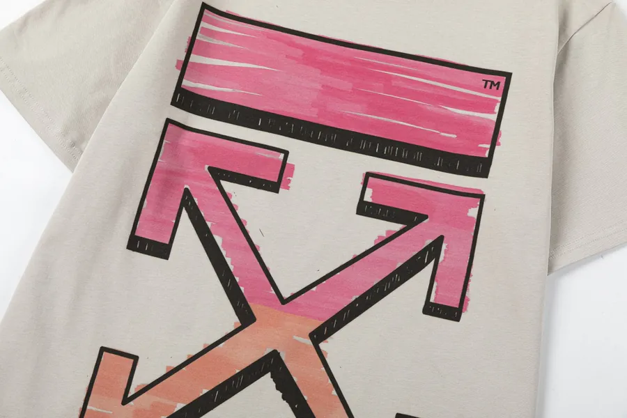 OFF WHITE 2025 Early Spring New Arrival Short Sleeve T Shirt