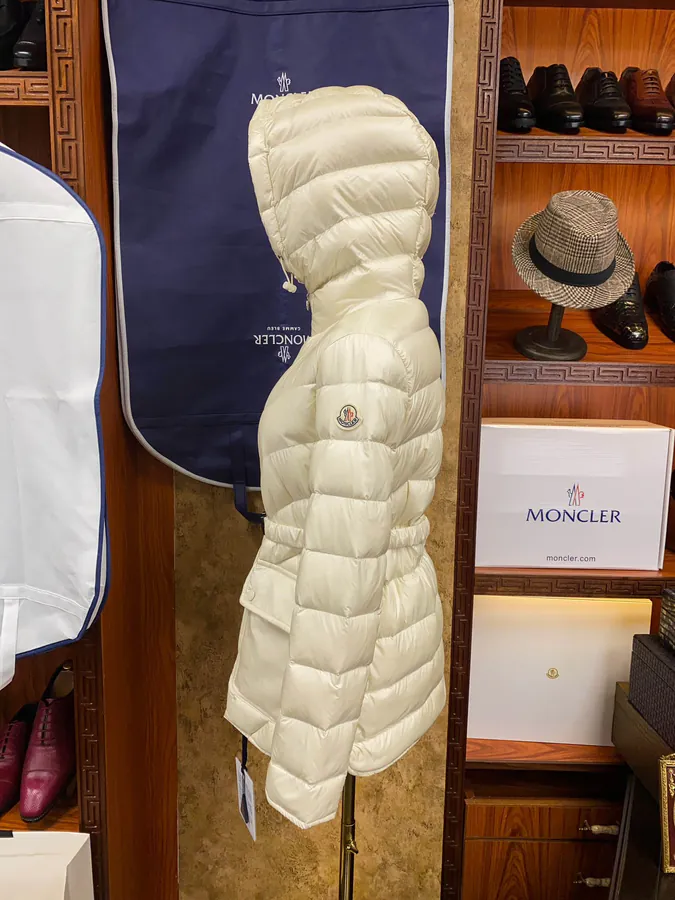 Argenno Women's Lightweight Down Jacket with Adjustable Waistband