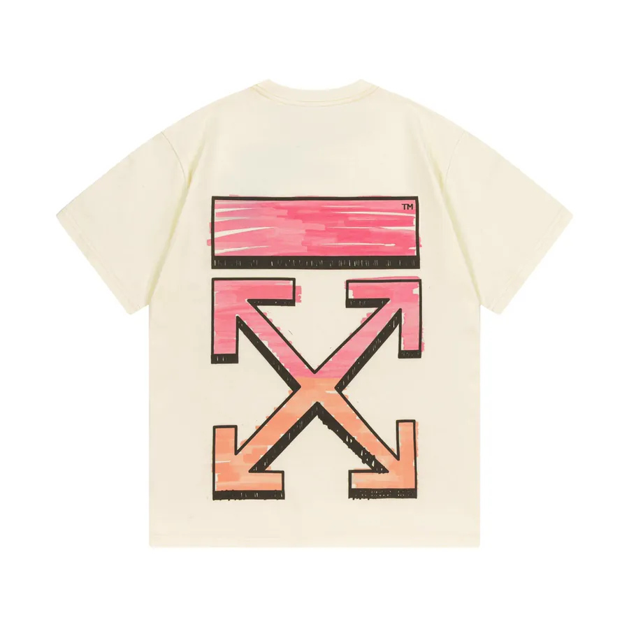 OFF WHITE 2025 Early Spring New Arrival Short Sleeve T Shirt