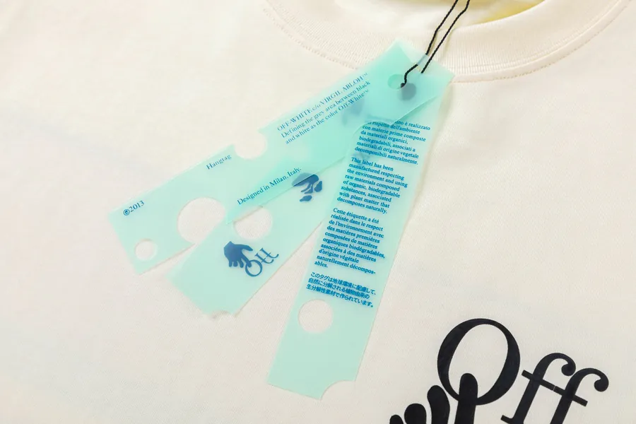 OFF WHITE 2025 Early Spring New Arrival Short Sleeve T Shirt