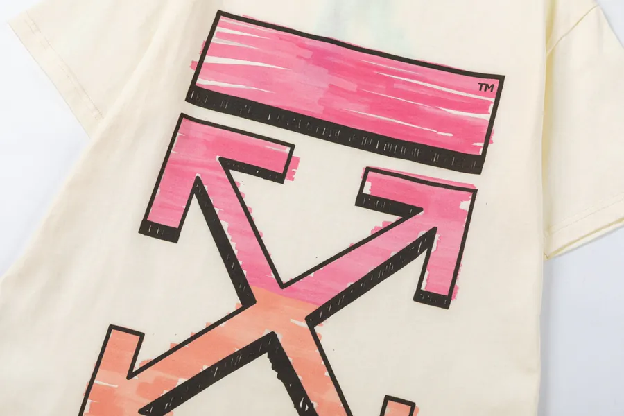OFF WHITE 2025 Early Spring New Arrival Short Sleeve T Shirt