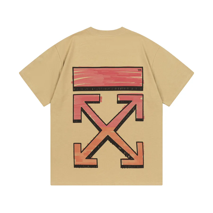 OFF WHITE 2025 Early Spring New Arrival Short Sleeve T Shirt