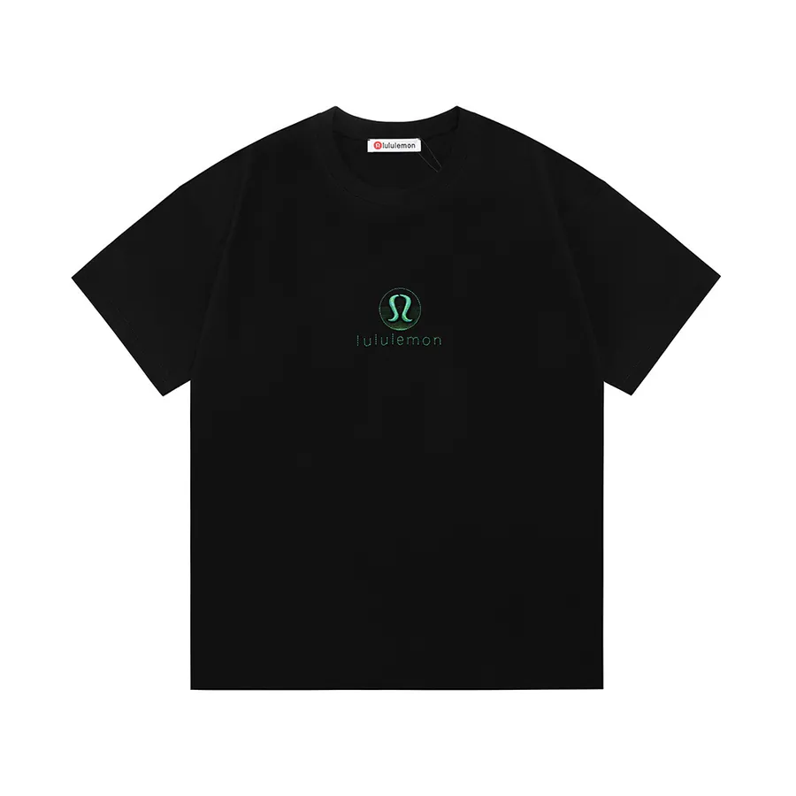 Lululemon 2025 New Collection 3D Embossed Logo T Shirt