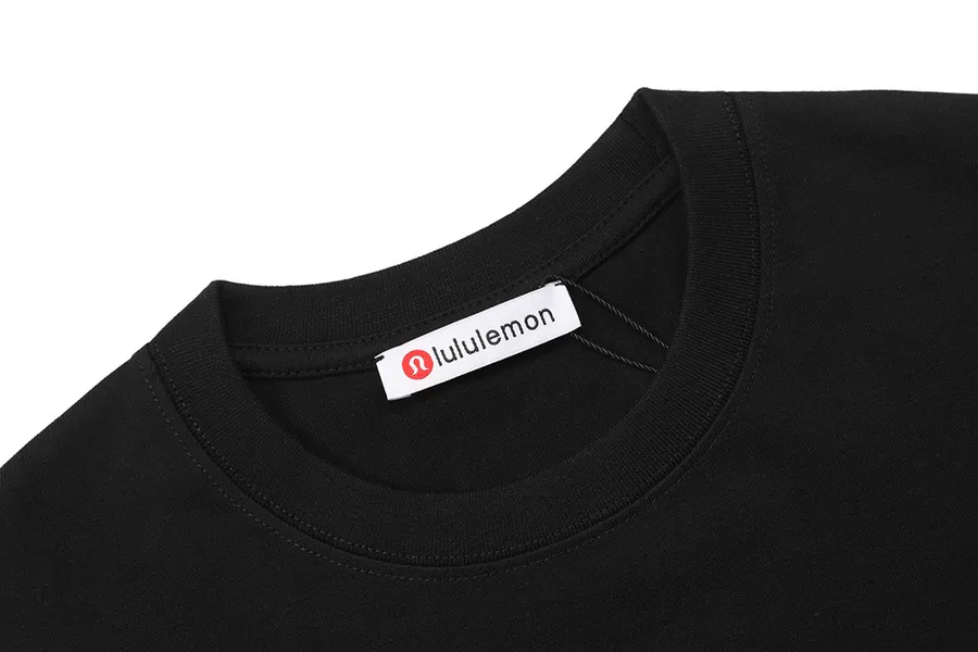 Lululemon 2025 New Collection 3D Embossed Logo T Shirt