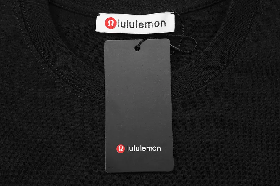 Lululemon 2025 New Collection 3D Embossed Logo T Shirt