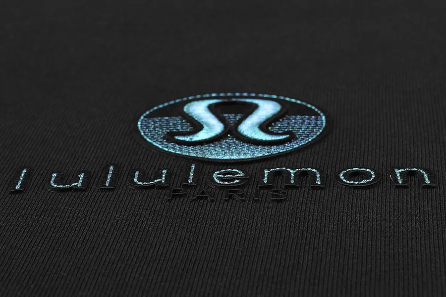 Lululemon 2025 New Collection 3D Embossed Logo T Shirt