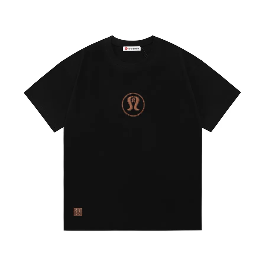 Lululemon 2025 New Short Sleeve T Shirt with Embroidered Logo
