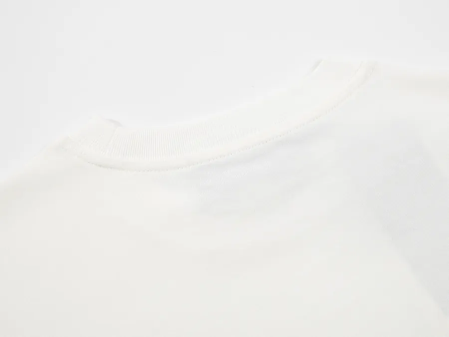 Double G Embroidered Letter T Shirt
