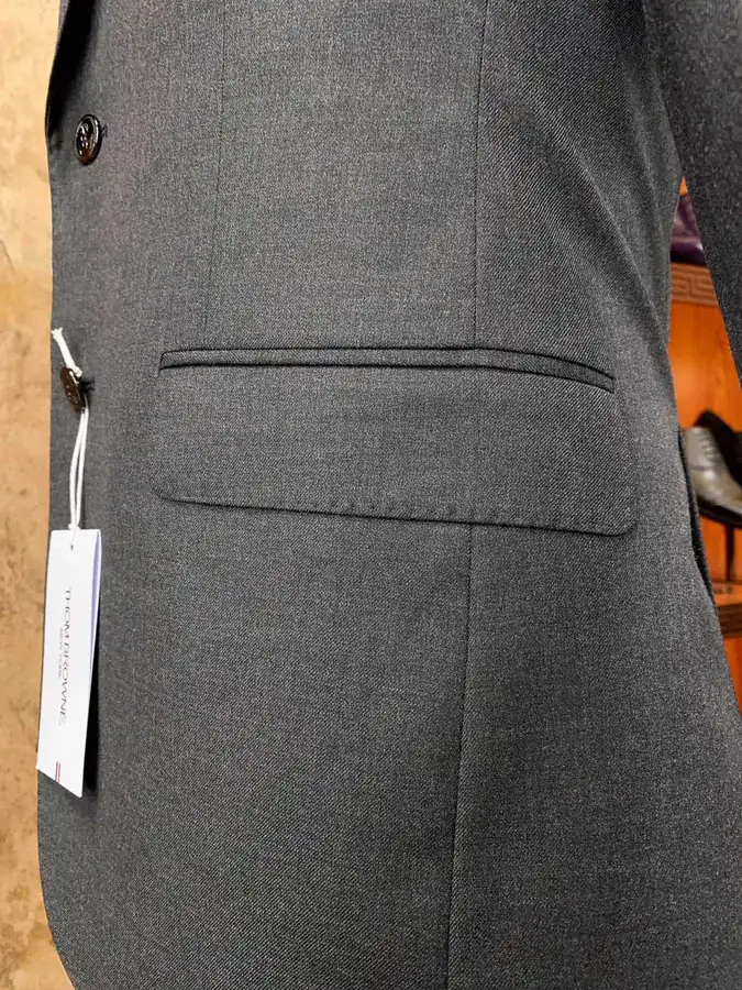 Thomas Burberry Premium Suit Set, Exclusive Luxury Tailored Suit and Trousers
